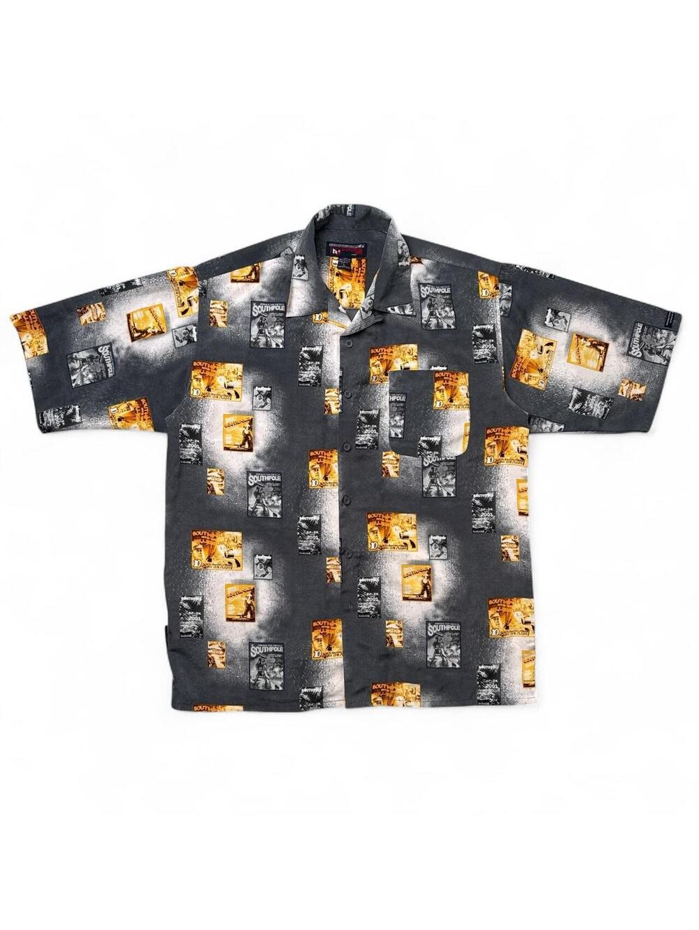 Y2K Southpole 00s Vintage Button Up Short sleeve shirt